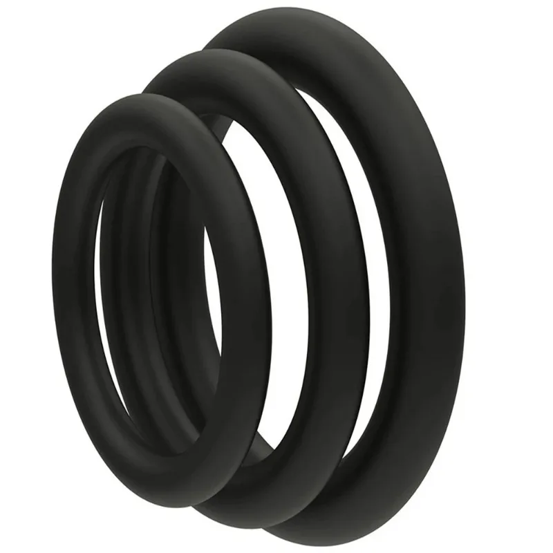 Кольца на пенис 3 шт. прочное Силиконовое кольцо с задержкой эякуляции