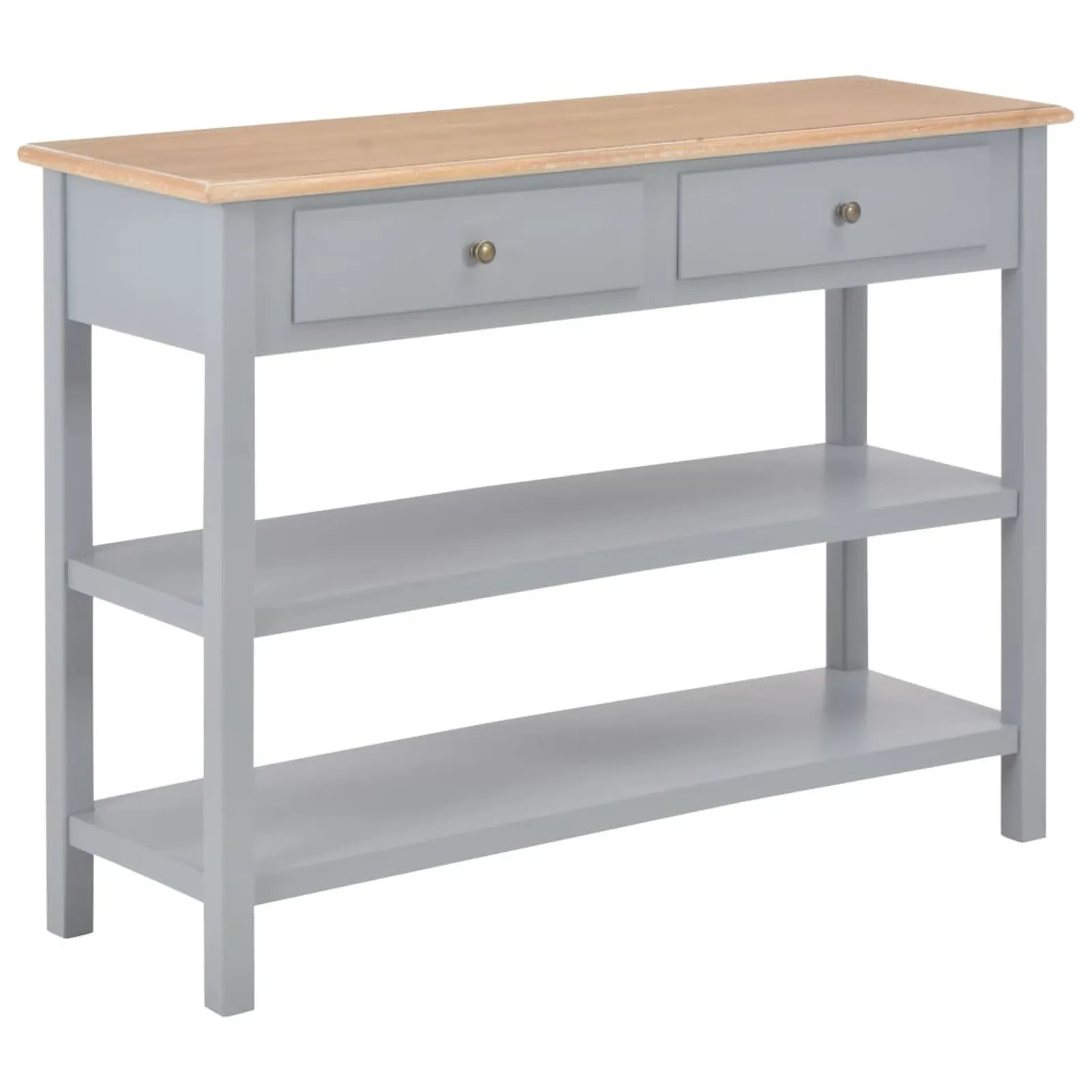 

Sideboard Gray 43.3"x13.8"x31.5" MDF