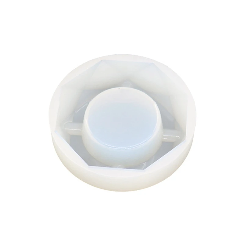 

Octagonal Large Section Ashtray Mold Diy Crystal Glue Storage Box Mold for DIY X3UD