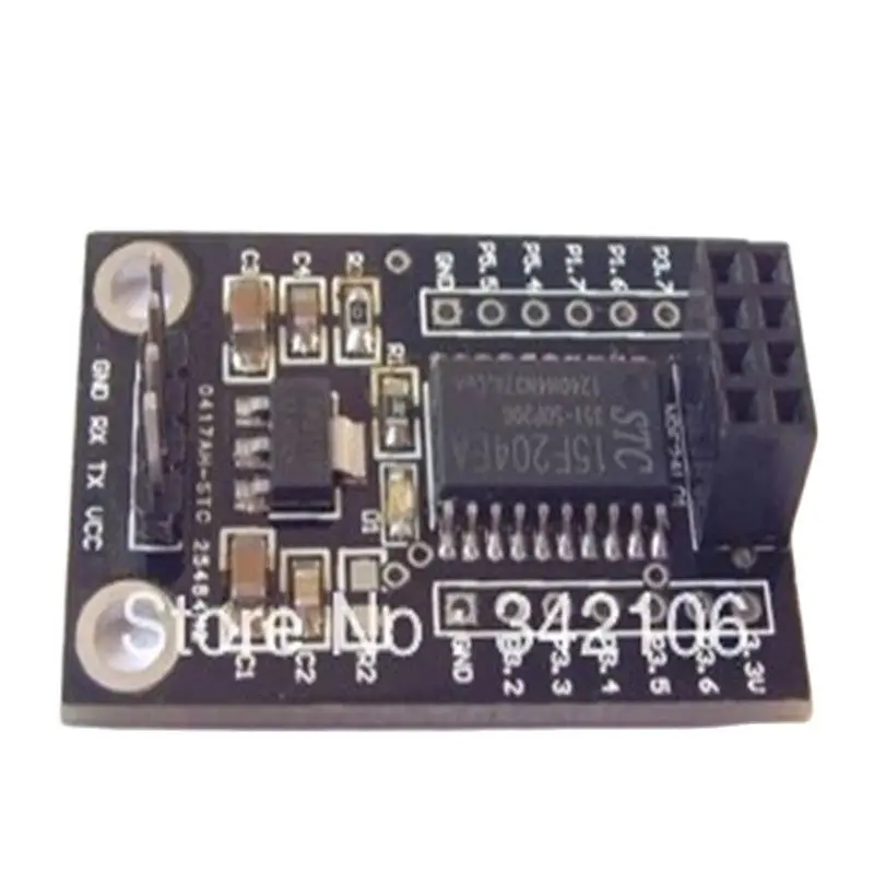 Беспроводная плата драйвера STC15F204 + NRF24L01