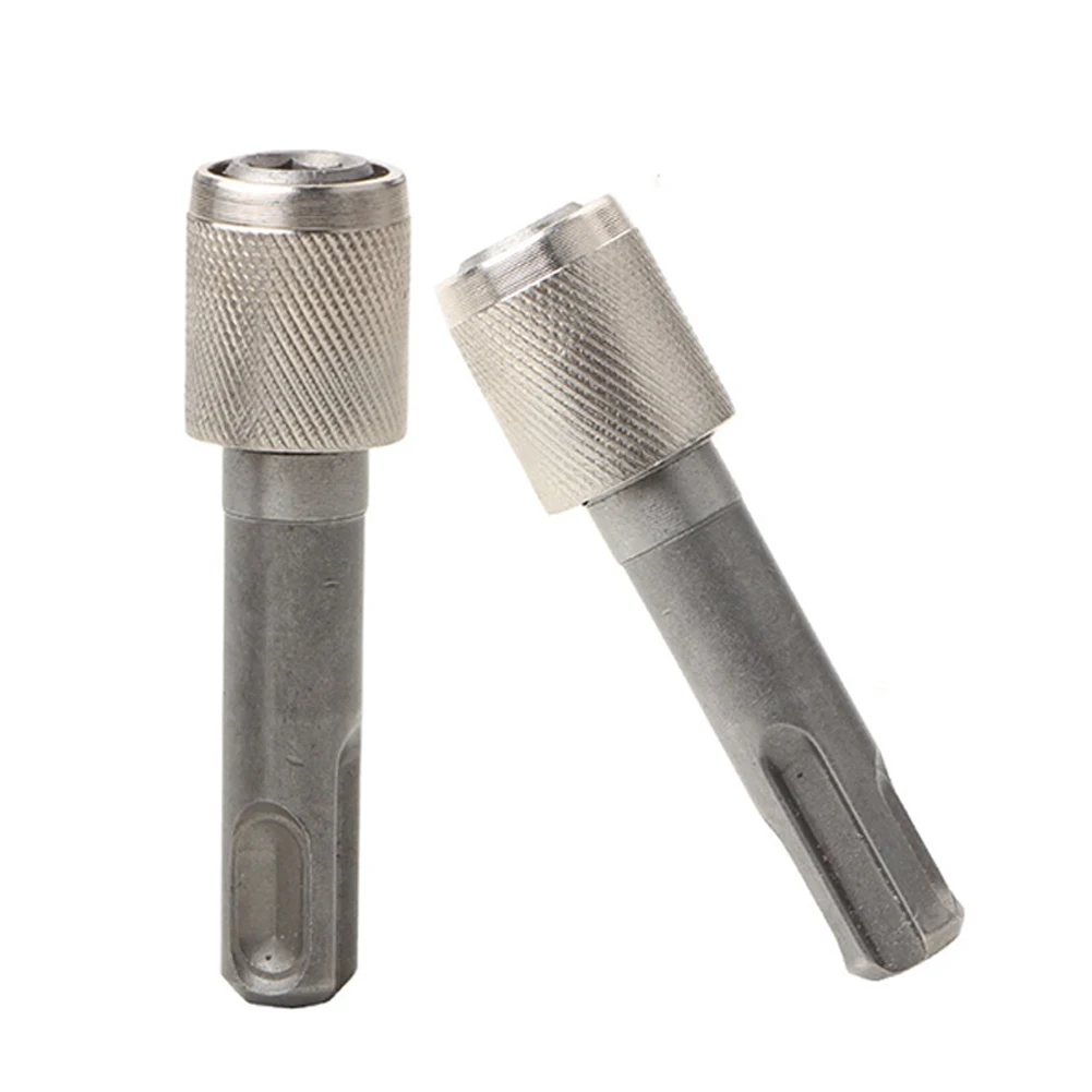 Серебряные гнезда Отвертки Адаптер для Держатель отвертки дрели 1/4 Шестигранный