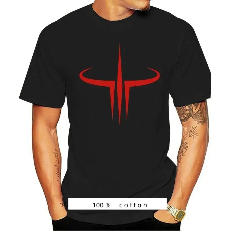 

Kaus Oblong Gempa Limitiert Neu Game Menembak Quake Iii Logo Gr E S-3Xl Hadiah Kaus Lucu