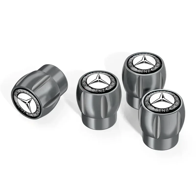 

Для MERCEDES-BENZ 4 шт., легкосплавные автомобильные колеса, клапаны для шин, воздушные пылезащитные колпачки W205 W212 W204 W213 W203 W176 W177 W222 W211 CLK CLA