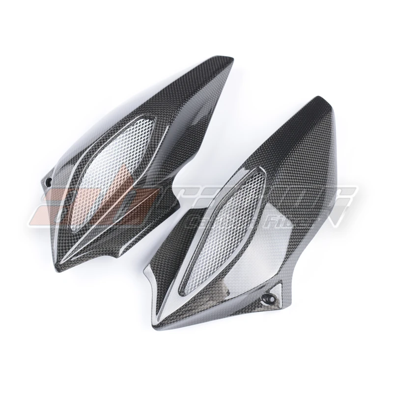 Крышка индуктивности воздуха для MV Agusta Brutale 675 800 Dragster полностью из 100% углеродного