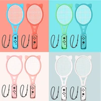 tennis racket for nintendo switch oled for mario tennis aces joy con handle holder controller grips tennis aces game accessories