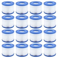 16 pcs pool filter for bestway spa filter pump cartridge type vihot tub filters for lay z spa for coleman saluspa filters new