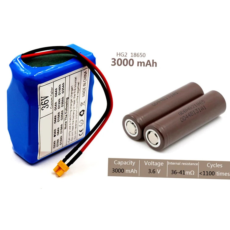 

Для M365 MIJIA Pro Scooter 36V 3Ah 10S1P 18650 комплект литий-ионный батарей увеличенный диапазон зарядки и разрядки XT30 Plug + 15A BMS