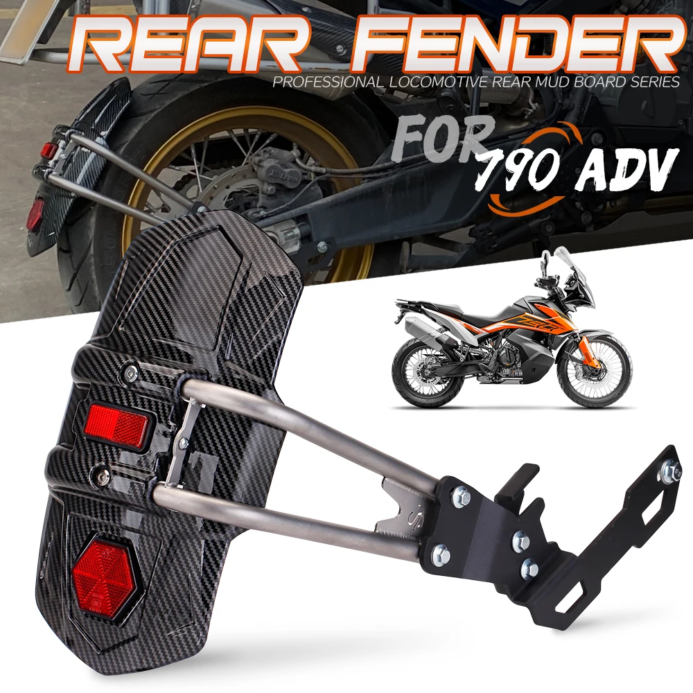 

Motorcycle Rear Mudguard CNC Aluminium Moto Rear Fender Motorbike Carbon Fiber Printed Plastic Mudguard For KTM YAMAHA SUSUKI