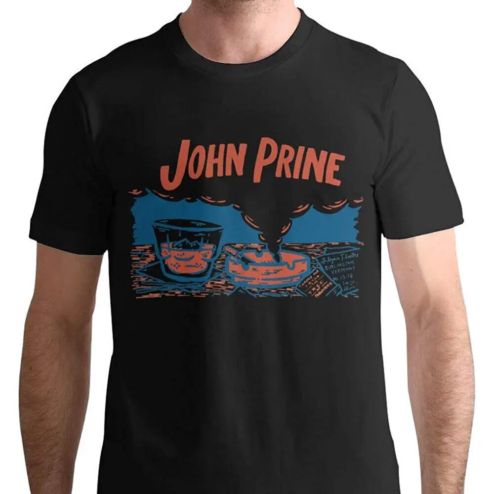 Новая редкая рубашка John Prine, подарок для фанатов, унисекс, футболка AN617