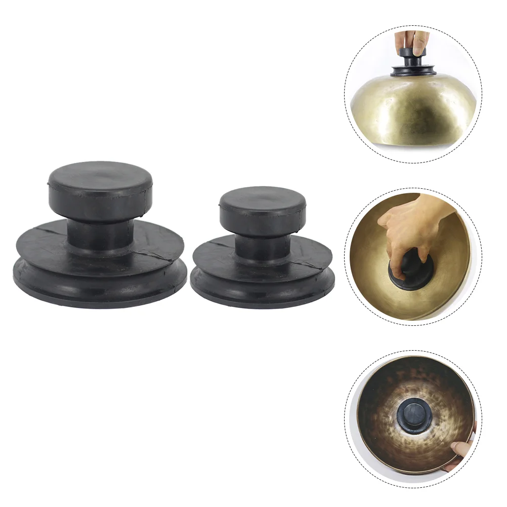 Nepali Singing Bowl Replacement Part Lifting Tool Sound Handles for Supplies Suction Cups