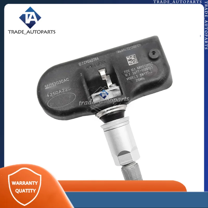 56053030 AC 4250A225 TPMS 315 МГц для Chrysler Sebring Pacifica Dodge Avenger Jeep Liberty Компас Датчик контроля
