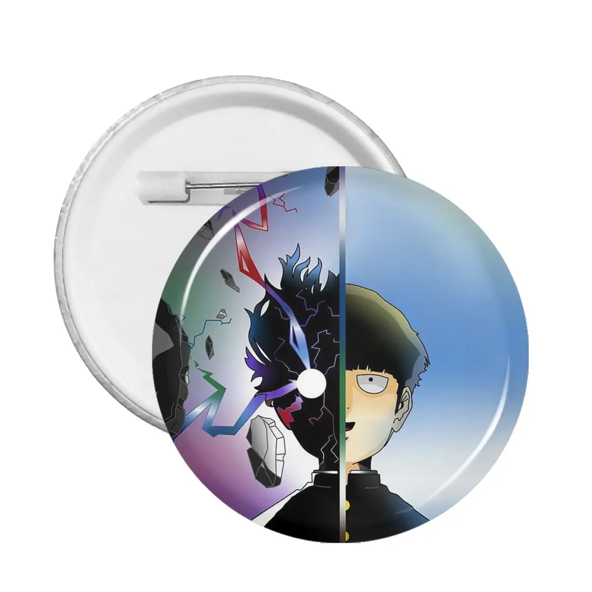 

Моб психоз 100 значки Kageyama Shigeo значки аниме для одежды симпатичная брошь ПВХ значок на воротник аниме аксессуары