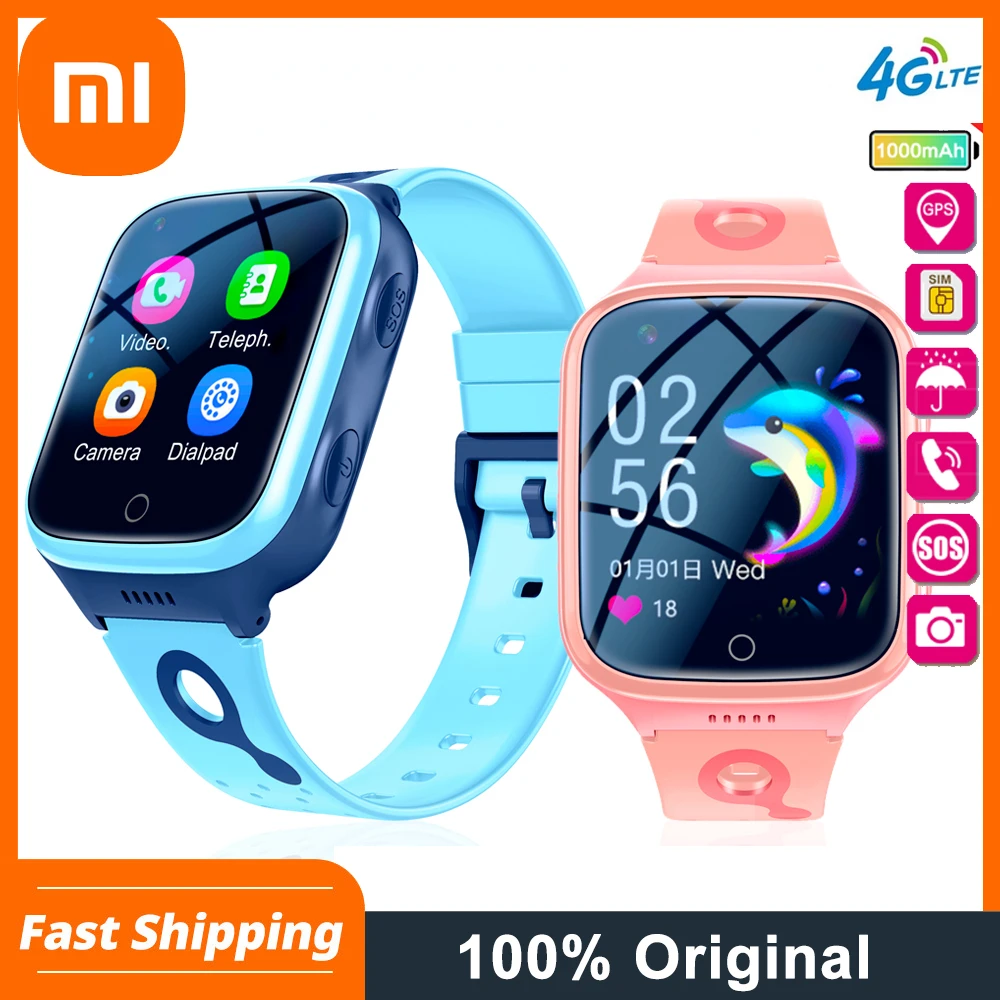 Смарт-часы Xiaomi 4G Детские IP67 GPS Wi-Fi |