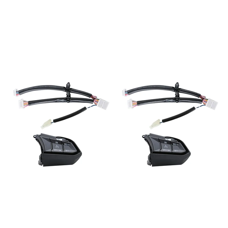 

2X Steering Wheel Cruise Control Buttons Res Control Switch For Mazda 3 Axela Mazda 6 Atenza CX-3 CX-9 CX-5 CX4