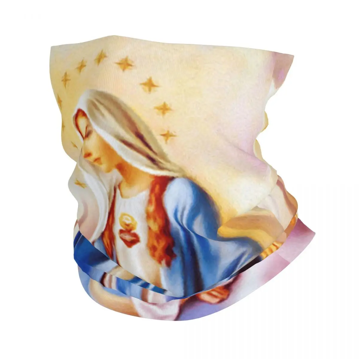 

Бандана Дева католическая для мужчин и женщин, теплый зимний лыжный шарф-труба, накидка на лицо наш леди Гуадалупе
