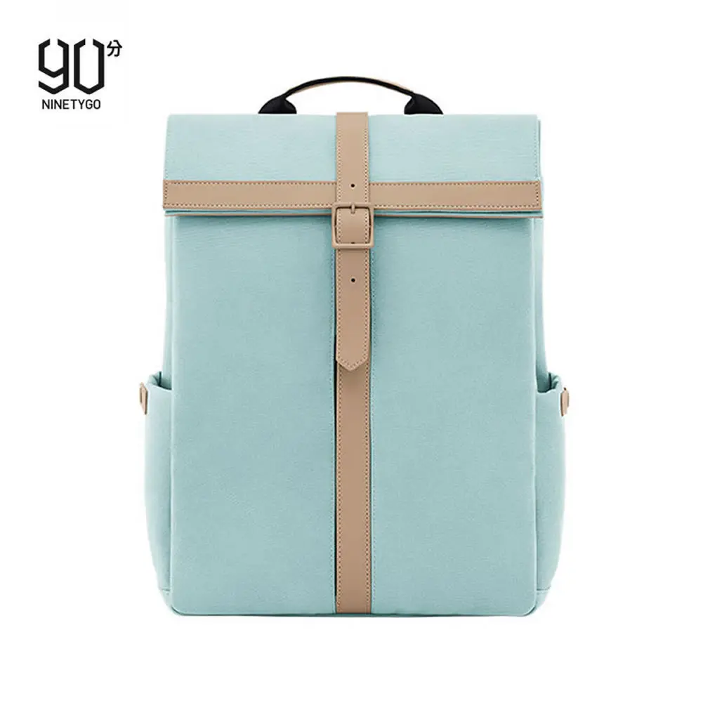 Original 90 Fun Laptop Bag 15.6 inch Backpack Men Women Commuter Oxford Bagpack Casual Backpack Simple British Style Schoolbag