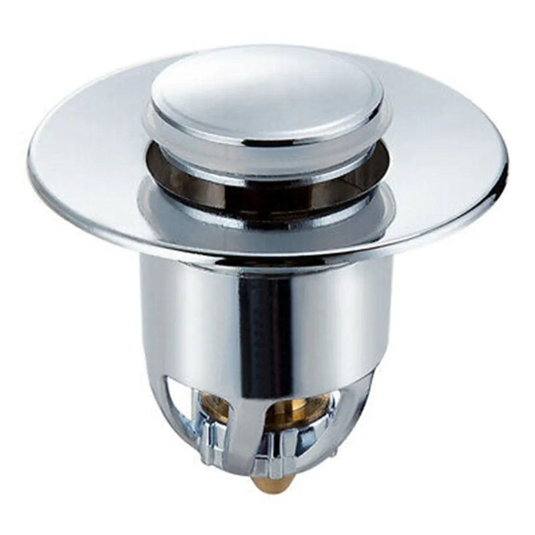 

Tool Drainage Filter 2 In 1 Bath Stopper Bathroom Bathtub Plug Core Push Drain Filter Rebound Sink Bounce Durable
