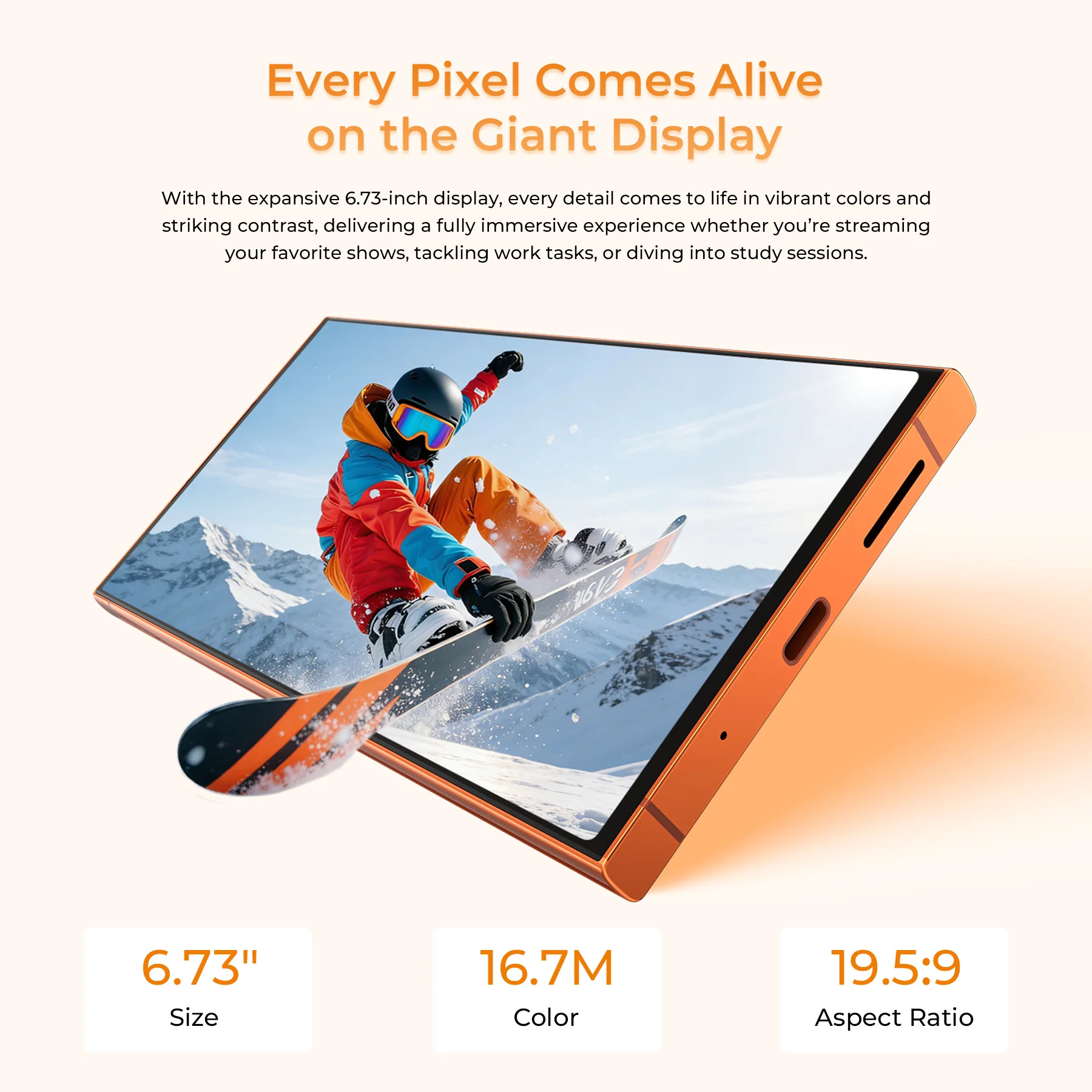 Фото Смартфон OUKITEL C67, 6.73-дюймовый дисплей 120 Гц, Unisoc T615, 24 ГБ+256 ГБ, 5000 мАч, камера 64 МП, Android 16, AI-телефон, тонкий корпус 8.7 мм №2