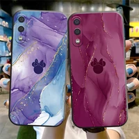 disney mickey mouse marble phone case for samsung galaxy a32 4g 5g a51 4g 5g a71 4g 5g a72 4g 5g liquid silicon soft coque