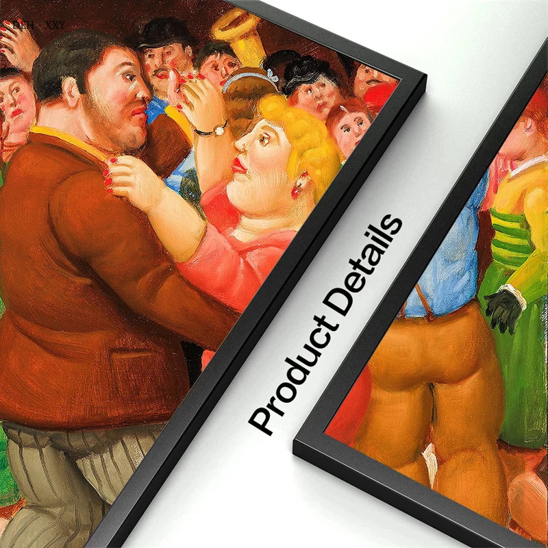 Художественные настенные плакаты с надписью Фернандо Ботеро