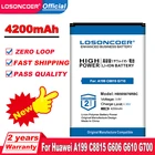 Аккумулятор HB505076RBC 4200 мАч для Huawei A199, батарея C8815 G606 G610 G700 G710 G716 G610S G610T y600 + батареи для телефона