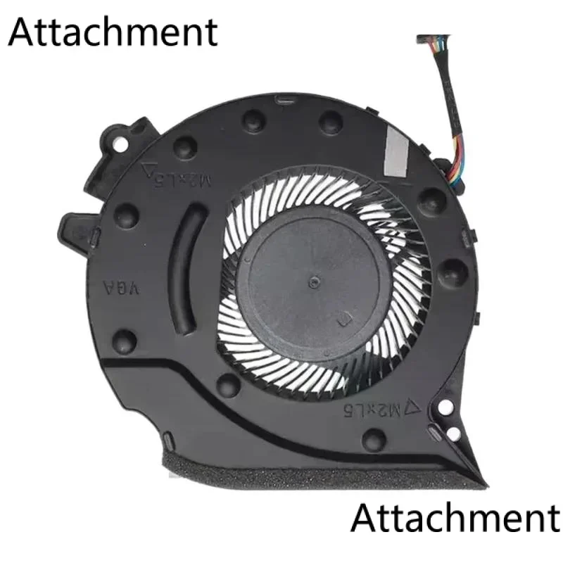 Вентилятор охлаждения процессора и графического ноутбука для HP Pavilion 15-CX CX0049NR CX0071