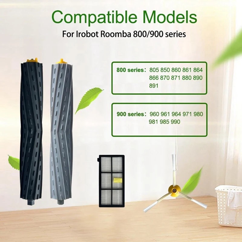 Фильтры Основные боковые щетки для пылесоса Irobot Roomba 800 900 серии 805 864 871 891 960 961 964 980