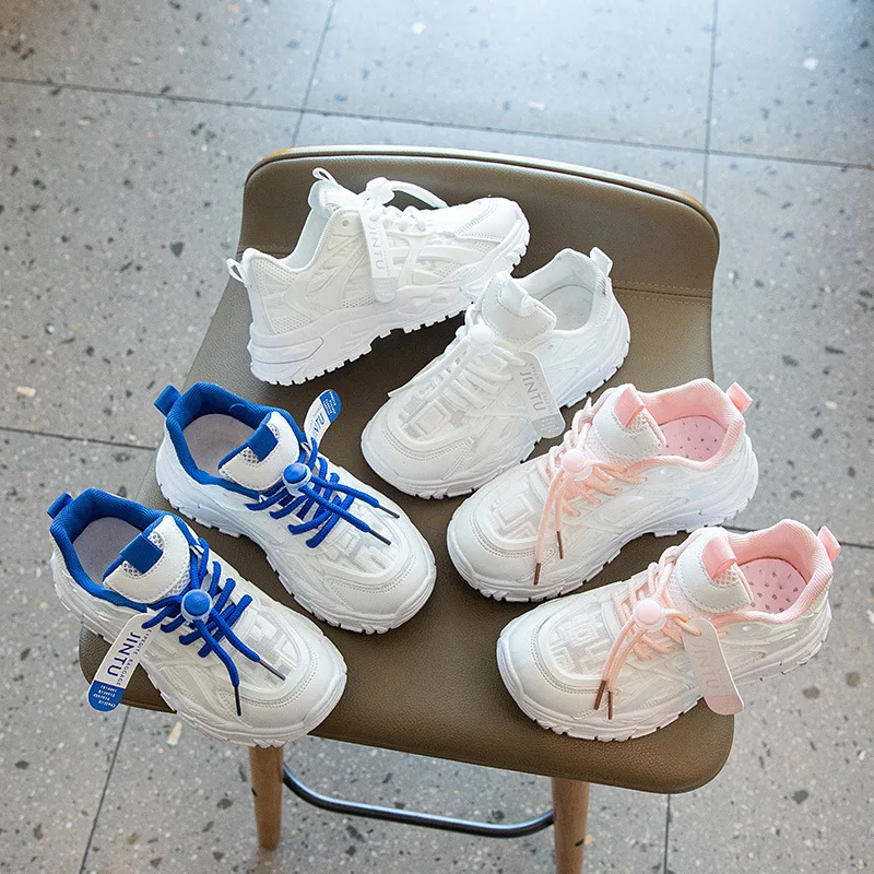 

Boys' Trend New Sports Shoes 22 Spring, Summer And Autumn Children's Shoes A Large Children's Breathable Soft Sole