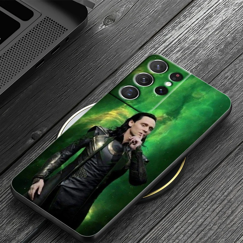 Мстители Marvel Hero Loki для Samsung Galaxy S22 S21 S20 Ultra Plus Pro S10 S9 S8 S7 4G 5G мягкий силиконовый