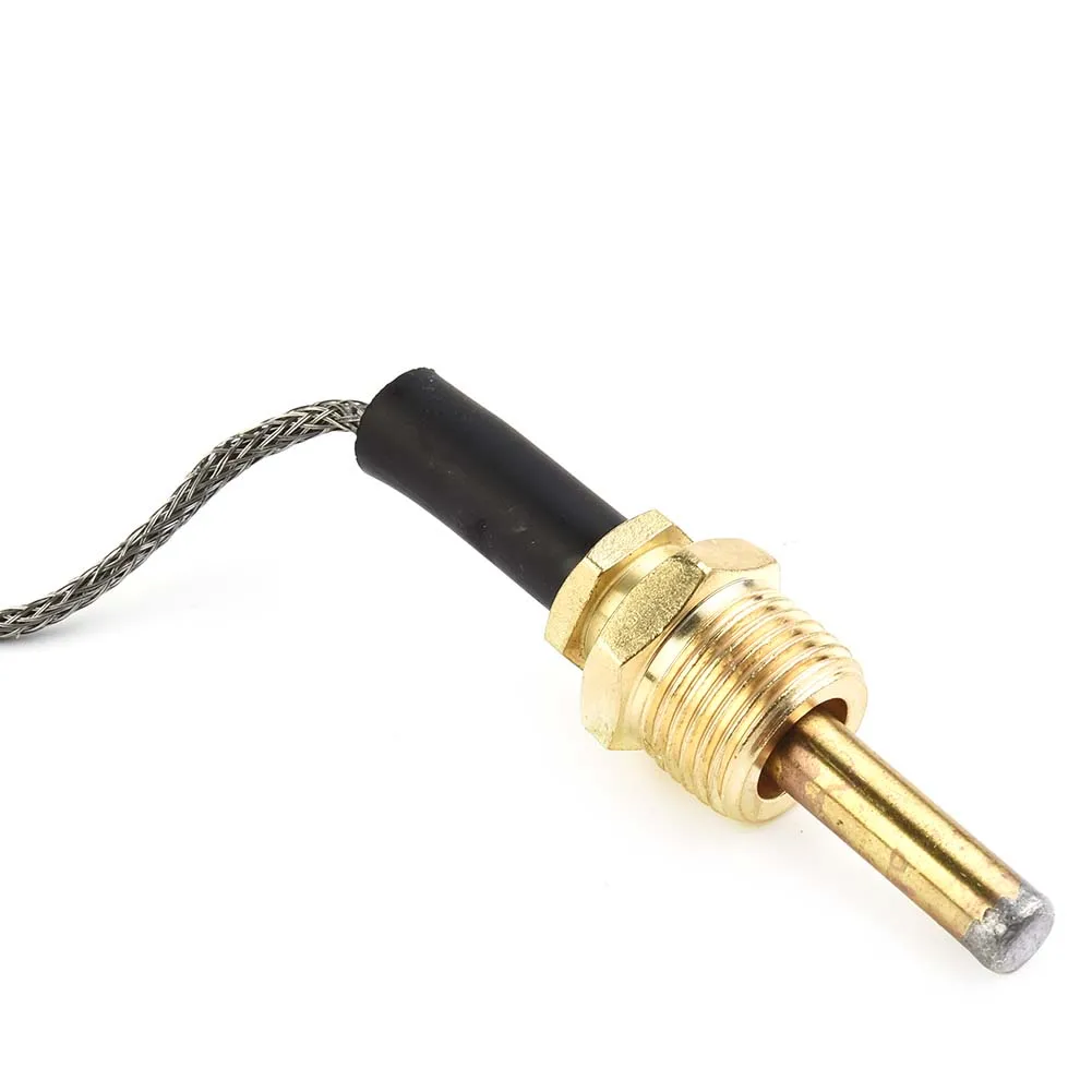 

With Sensor Water Temperature Gauge 130℃/265℉ 52mm ABS+Metal Accessories Meter Temperature Sensor High Quality