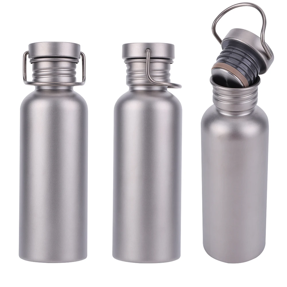 500/600/750 мл Спортивная бутылка для воды с крышкой портативный спортивный чайник