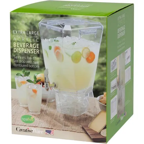 

Crown 3.5 Gallon Beverage Dispenser with Base