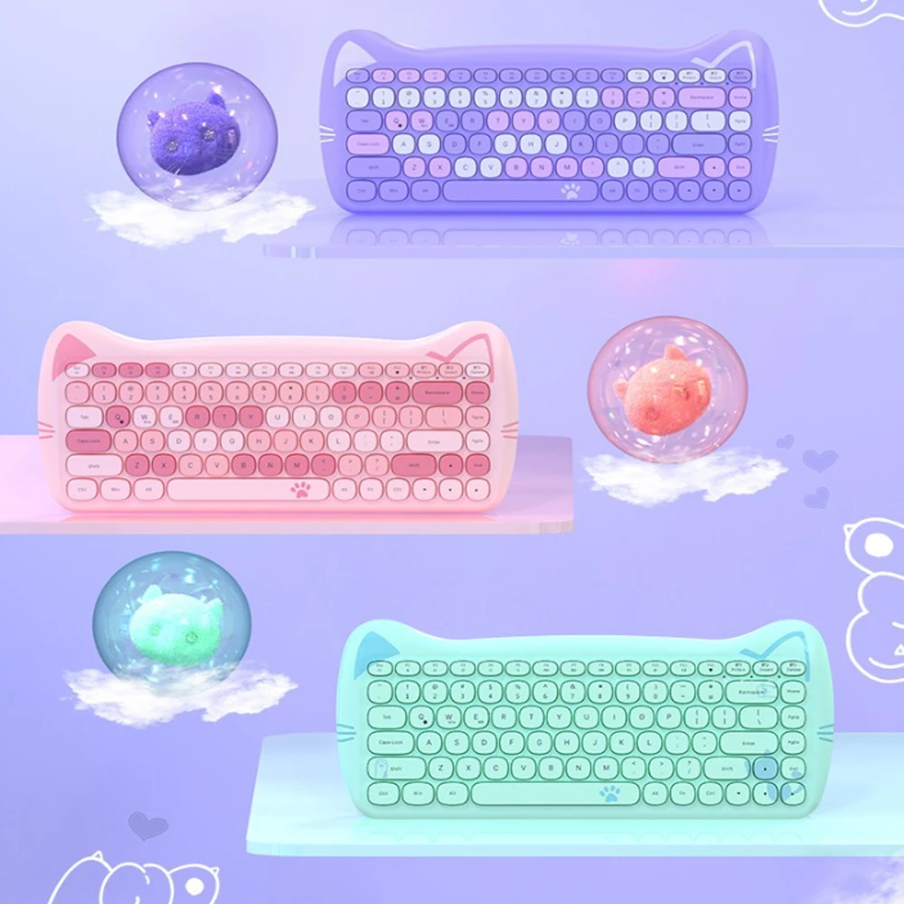 

For iPad Air Bluetooth Wireless Keyboard Mouse Russian French Hebrew Spanish Korean For Android IOS Windows Phone Tablet