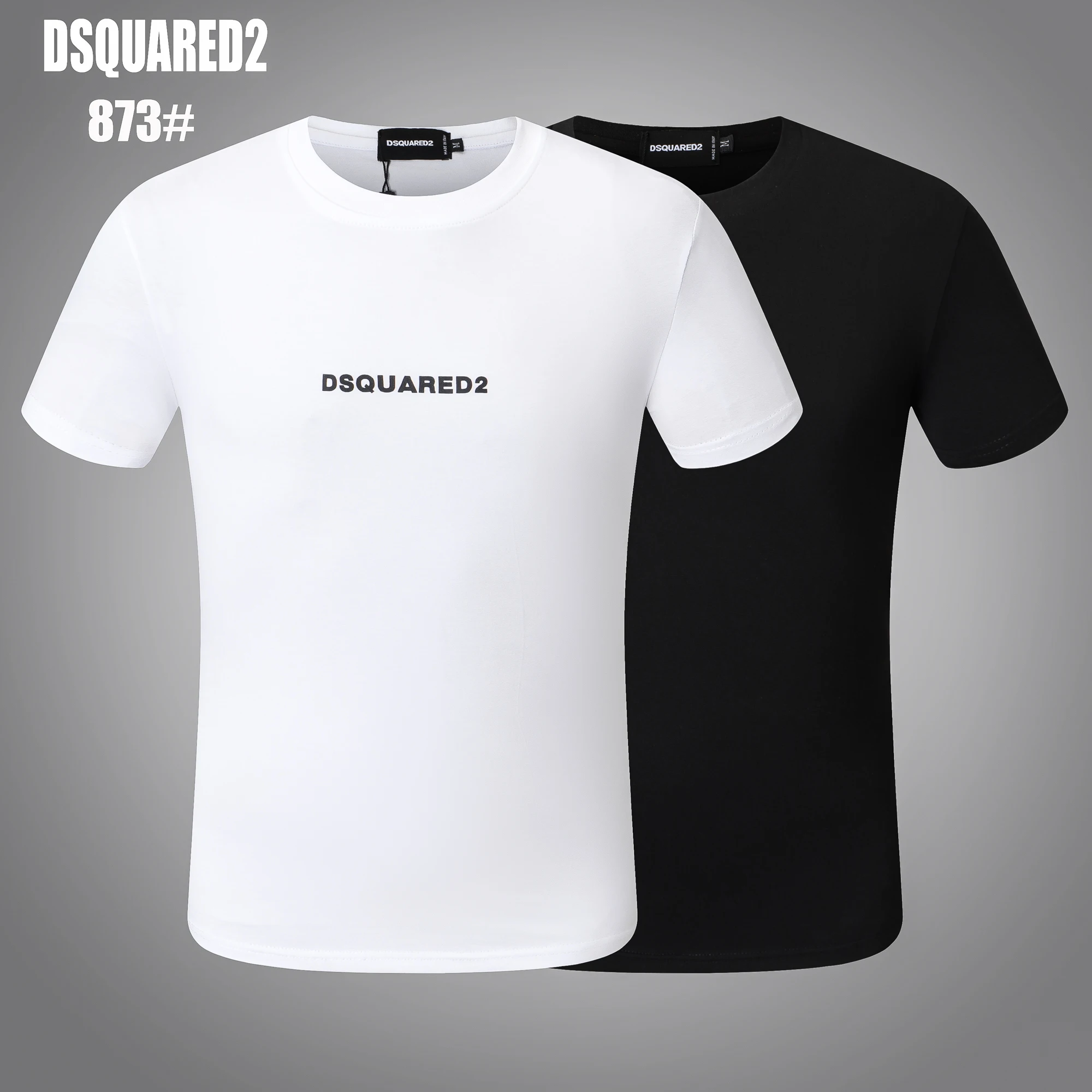 

2022 New Brand DSQUARED2 Men/Women Cotton T-Shirt Slim Fit Shirts Tops 873#