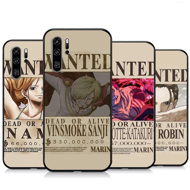 

One Piece Phone Cases For Huawei Honor P Smart Z P Smart 2019 P Smart 2020 P20 P20 Lite P20 Pro Carcasa Back Cover Soft TPU