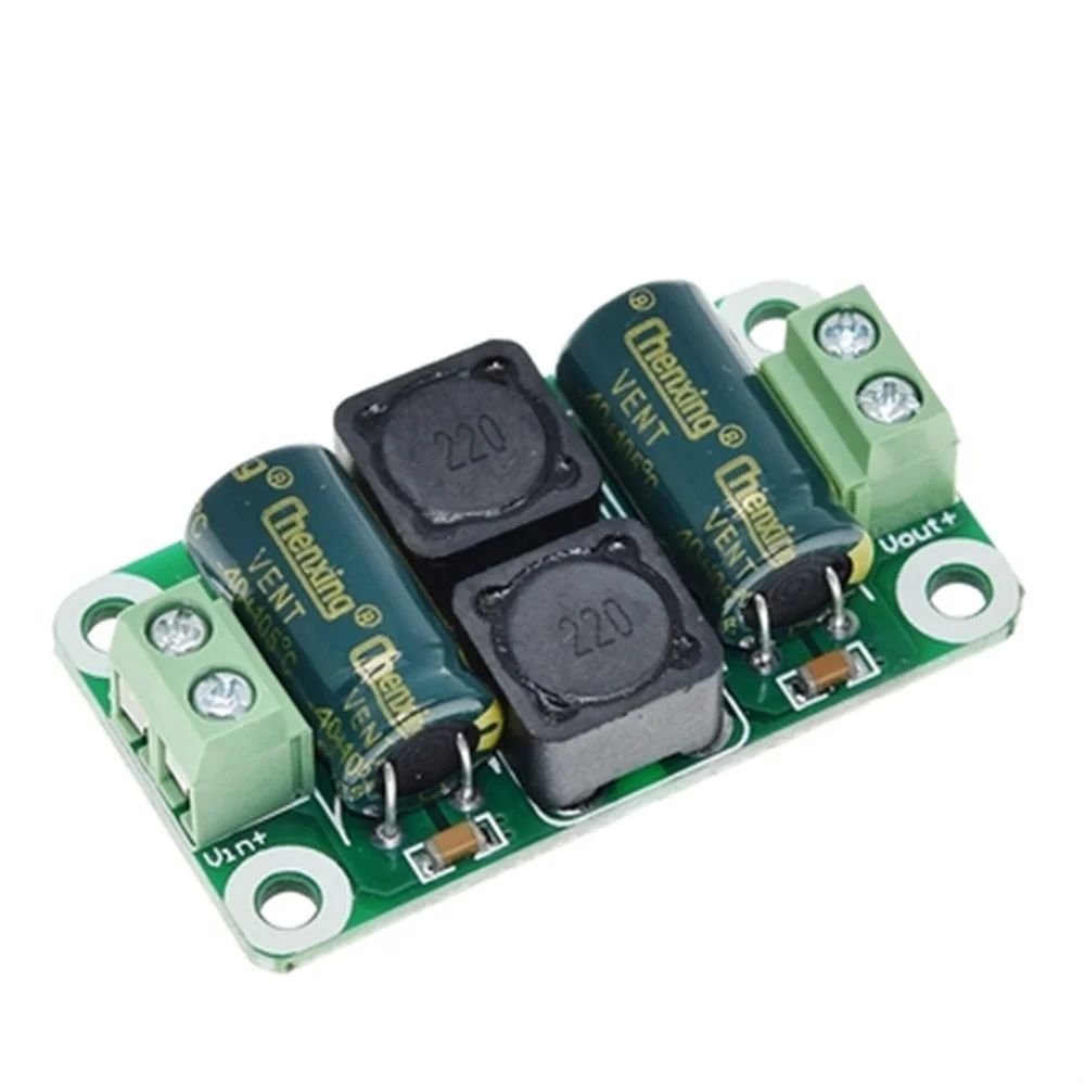 

0-50V 4A DC Power Supply Filter Board Class D Power Amplifier Interference Suppression Board Car EMI Industrial Control Panel