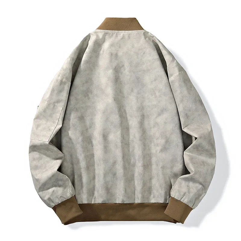 Куртки мужские новые куртки-бомберы модные осенние бейсбольные куртки