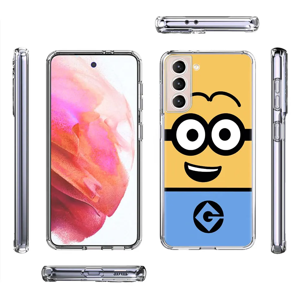 Забавный милый мультяшный чехол M-Minionss для Samsung Galaxy S22 S23 S24 S10 Lite S20 Ultra S21 FE S10e S9 Plus S8