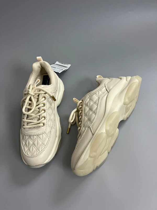 Withered Spring New Fashion Women's Shoes Leisure Genuine Leather Sports Shoes Round Toe Thick Bottom Dad's Sneaker Shoes