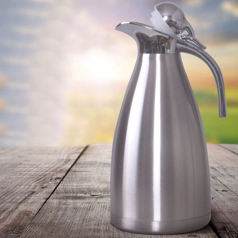 Розница Термокружка Из Нержавеющей Стали 2 л изоляционный горшок из нержавеющей