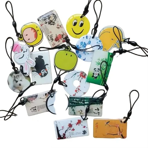 RFID брелоки S50 NFC перезаписываемые 10/20/50/100 шт.