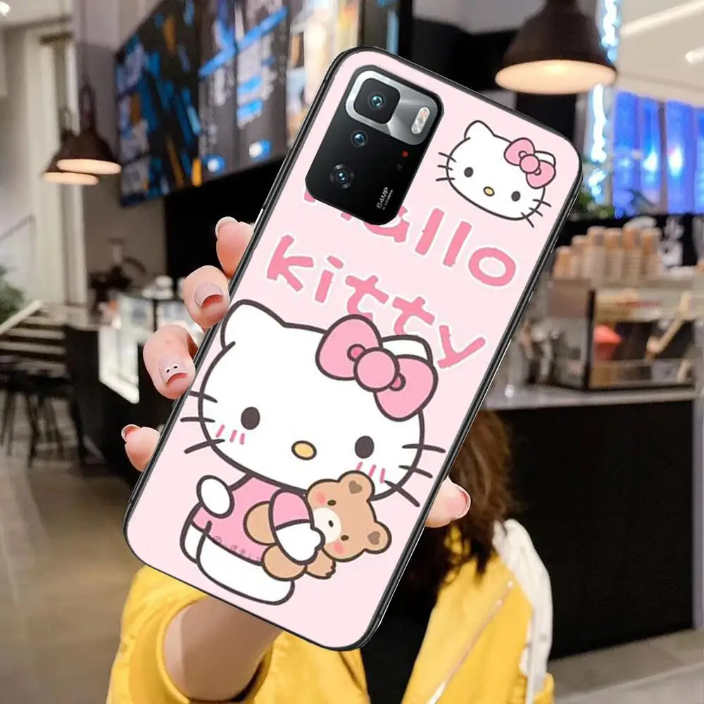 Чехол для телефона Kuromi Hello Kitty цвет черный 5А 5 6 7pro 7 8 8pro 8t 9 pro max 9s 9t 10 10pro |