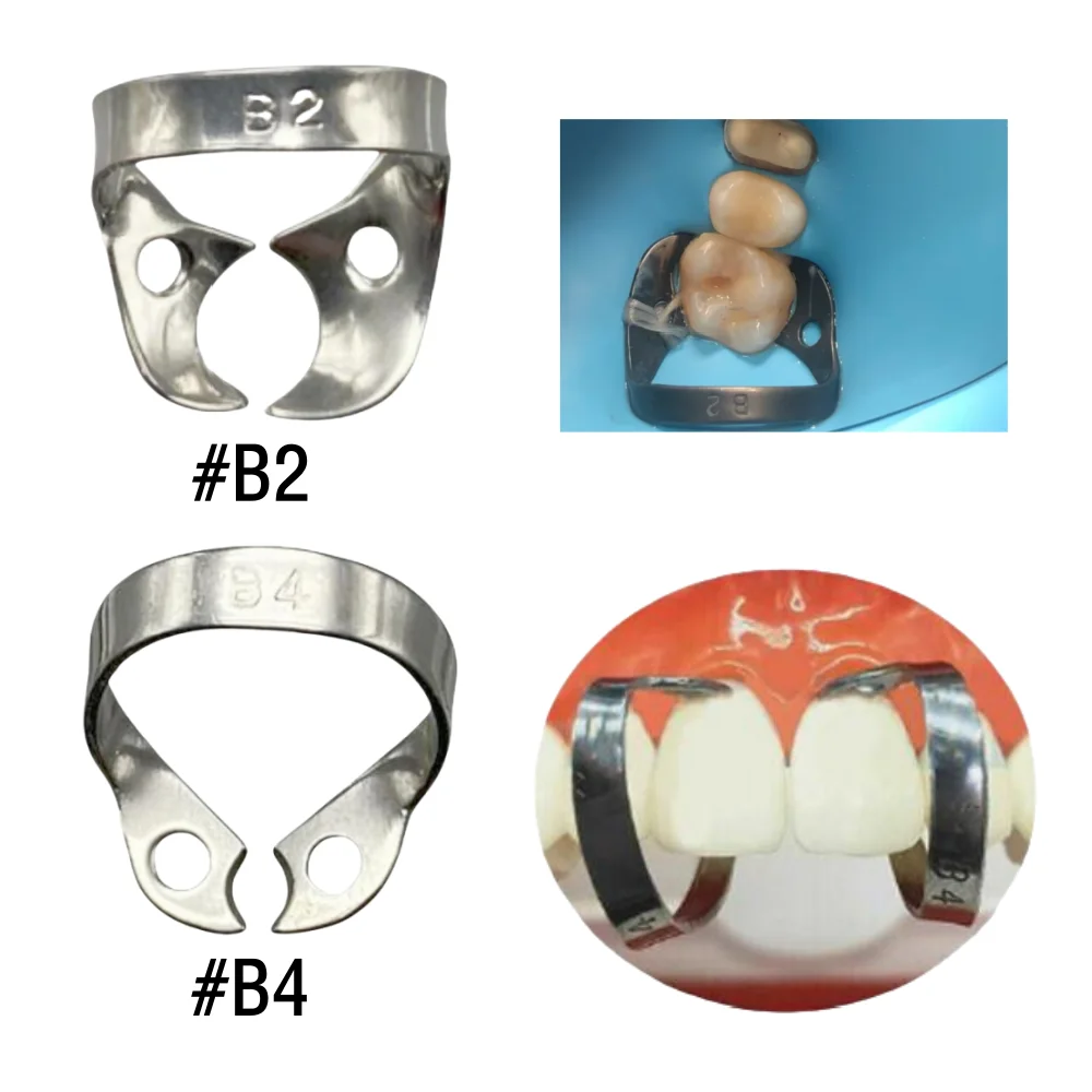 Зубные резиновые плоские зажимы