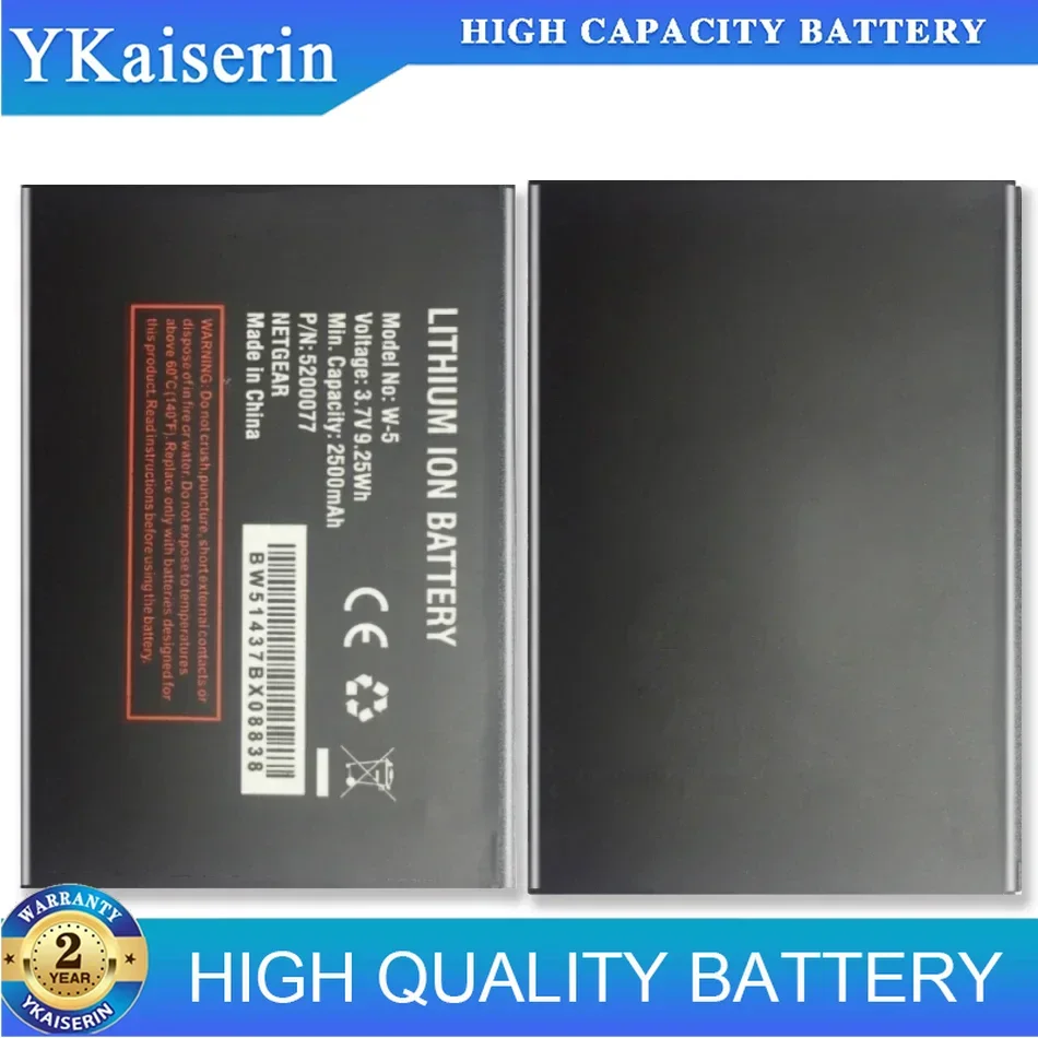 Аккумулятор большой емкости 2500 мАч для Netgear Sierra 770S 771S 790S 782S W5 W-5