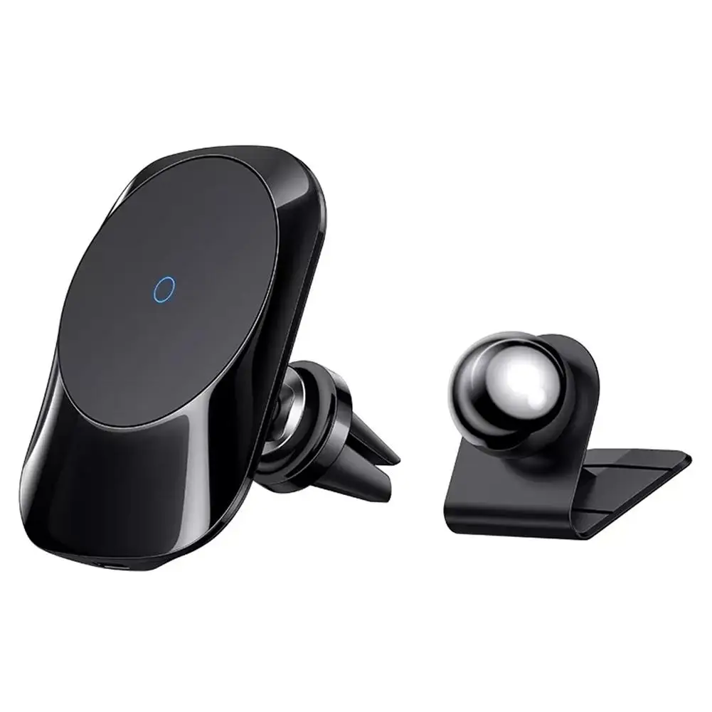 

Magnetic Car Wireless Charger Holder 360-degree Rotation Outlet Charging Bracket Compatible For phone Phone Holder Stand