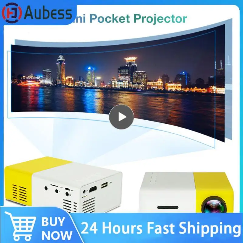 

Cute Video Projetor 1080p Home Media Player Compact Mini Projector Portable Home Theater Energy Saving Set Top Box Full Hd