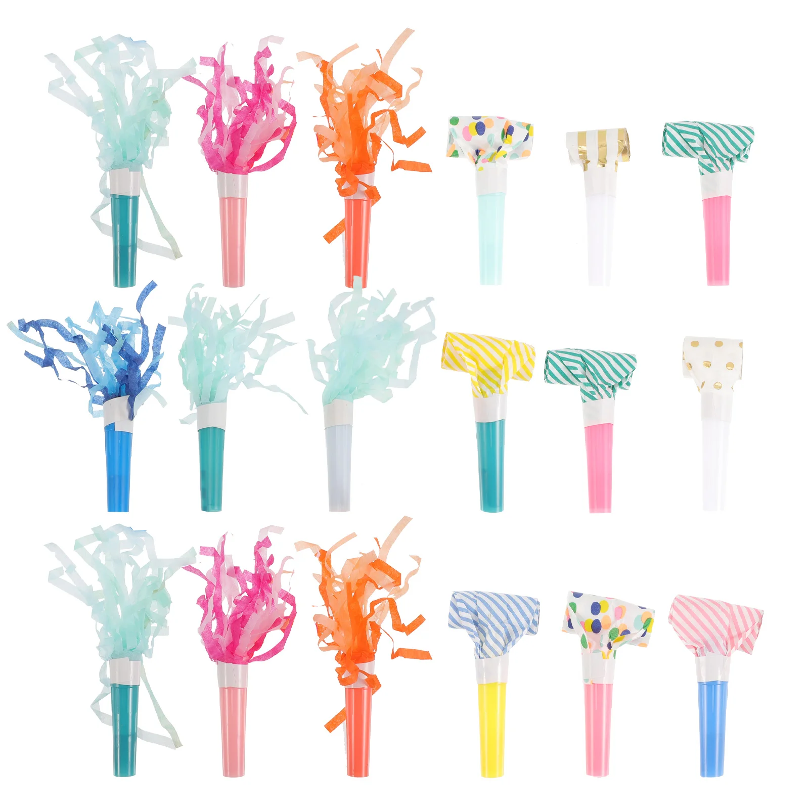 

27 Pcs Party Props Horns Birthday Blowouts Gifts Blowers Whistles Adault Kids Trumpet Noise Makers