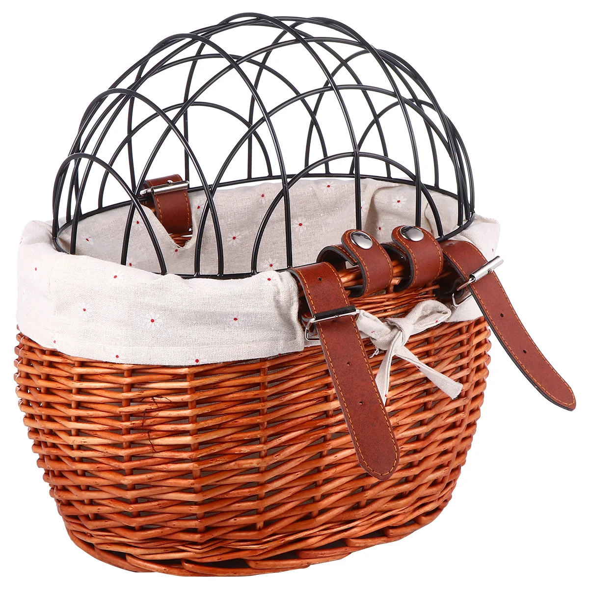 

Basket Bikedog Carrierrear Front Dogg Buddybaskets Doggy Carriers Dogs Small Bag Cat Rider