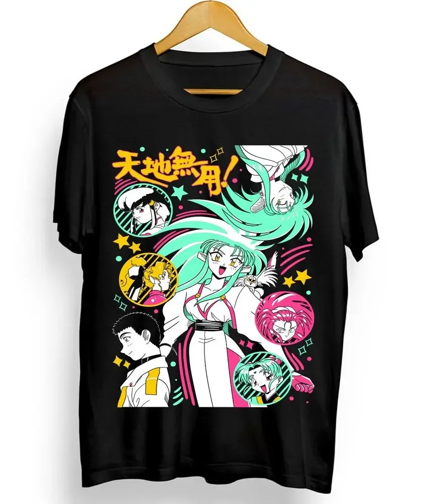 Tenchi Muyou In Love Футболка Японская анимация Комикс Аниме Манга Рубашка Все размеры