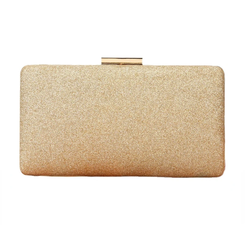 

Свадебная обеденная сумка, блестящая женская сумка-клатч с золотым порошком
